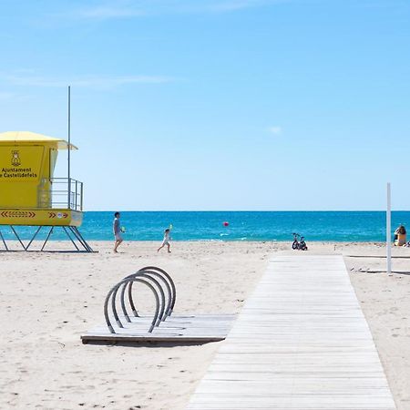 Maka Beach Apartment V Castelldefels Dış mekan fotoğraf
